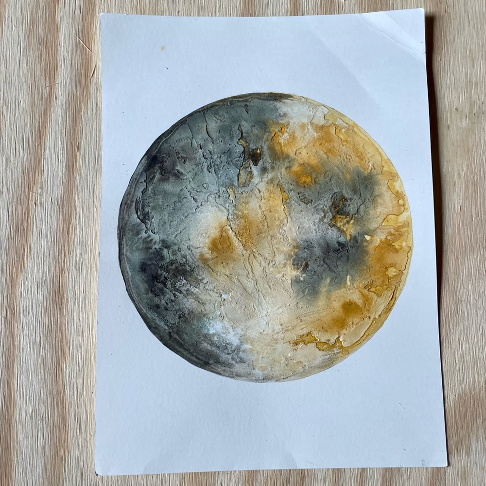 Moon painting
